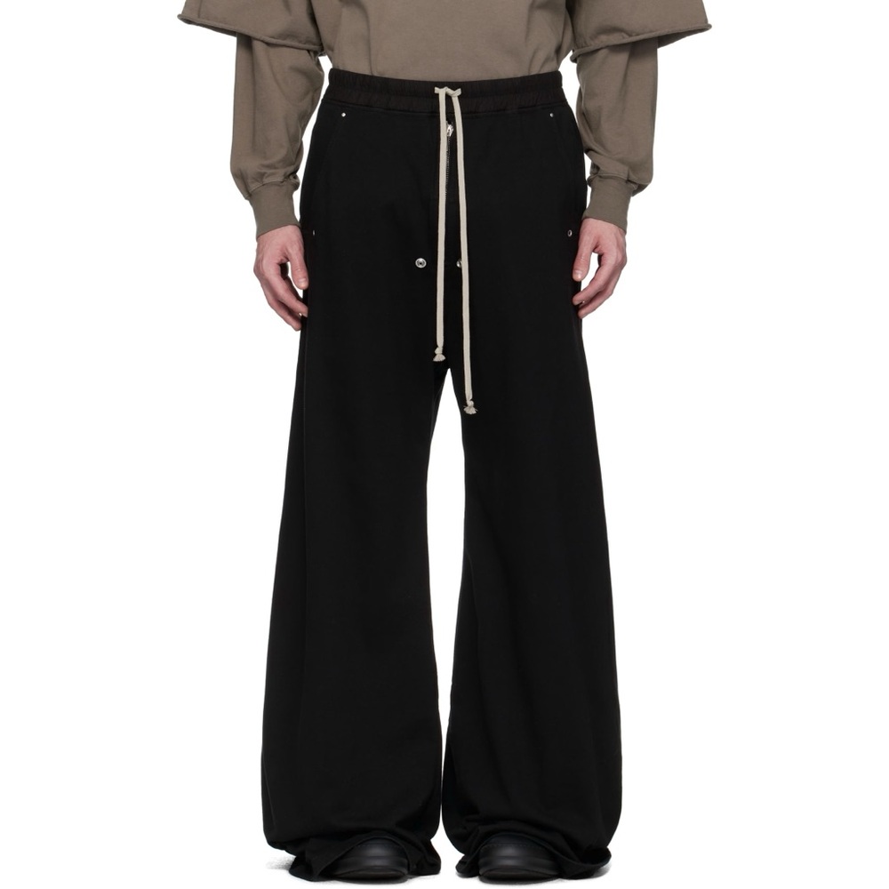 NWT RICK OWENS DRKSHDW Black Hollywood Geth Belas Sweatpants